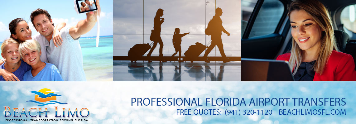 Tampa Limo Service Rental - Tampa Bay Private Transportation Car Service - Tampa Airport Shuttle Service - Tampa Bay Private Car Service - Beach Limos Florida