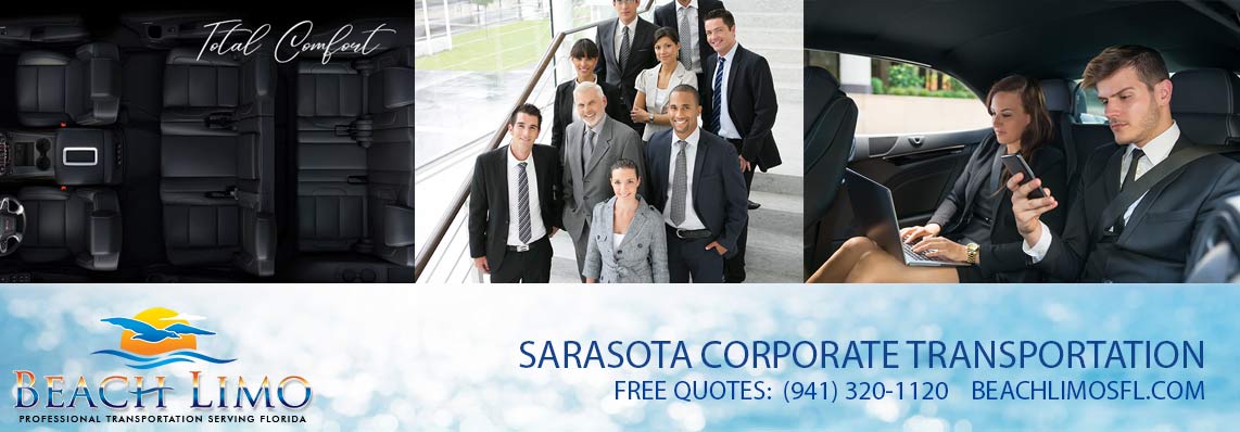 Sarasota Corporate Limo Service, Sarasota Corporate Transportation Service, Beach Limos Florida